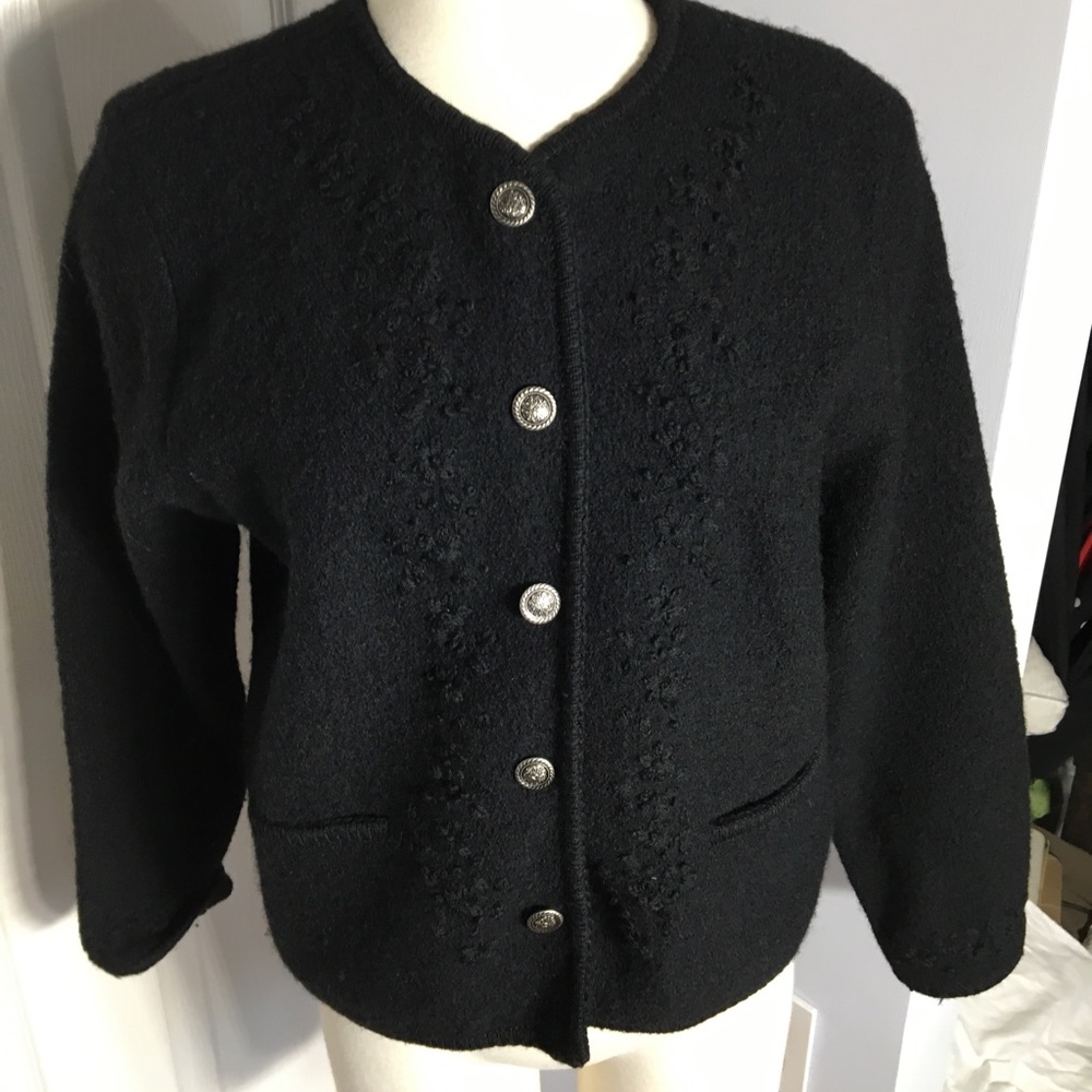 Chelsea Campbell wool sweater jacket